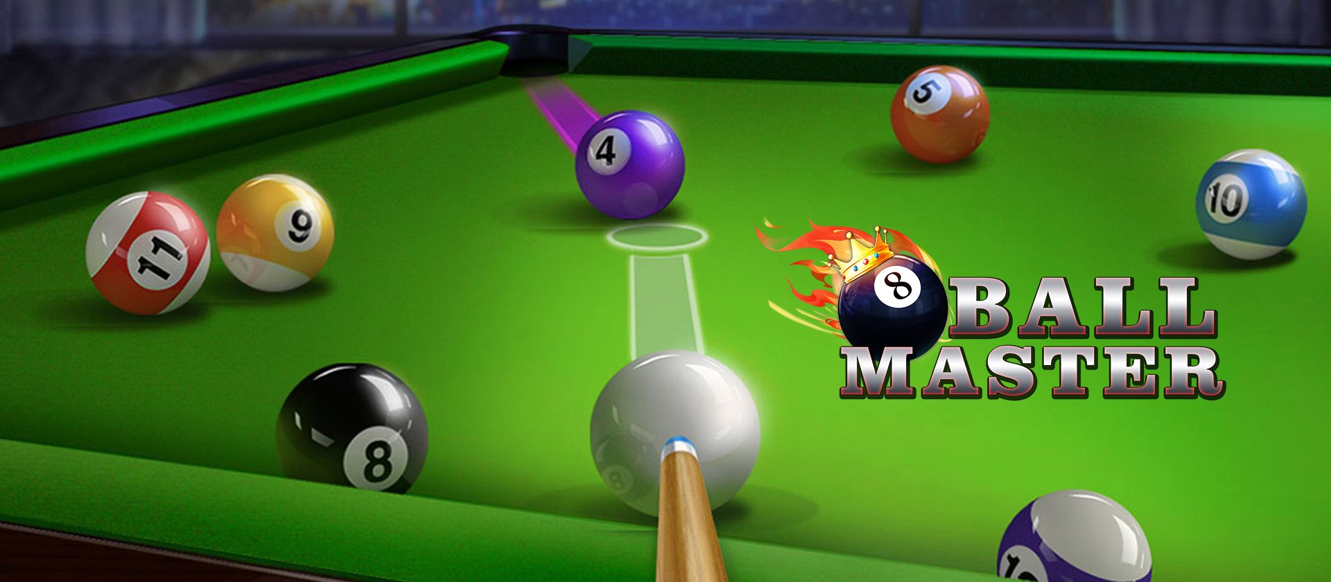 8 Ball Master - Game Poster